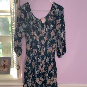 Floral Romper Size M